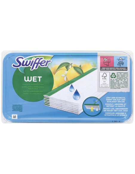 Serpillére humide swiffer x10 - SWIFFER
