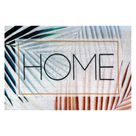 Tapis boston 40x60cm fleur home - IDMAT