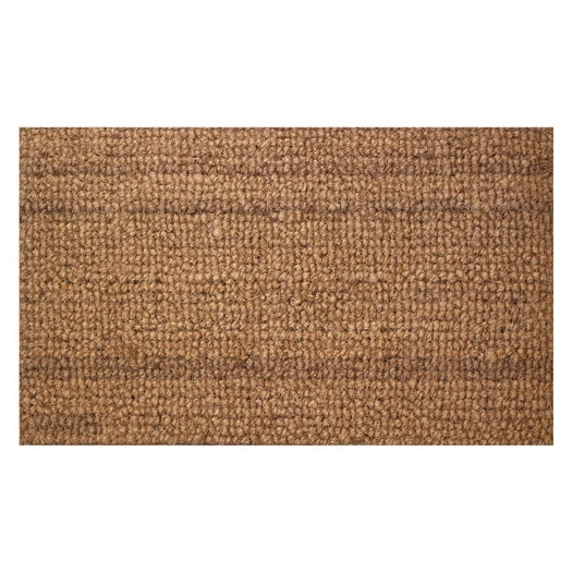 Tapis coco naturel bouclé 45x75 cm - IDMAT