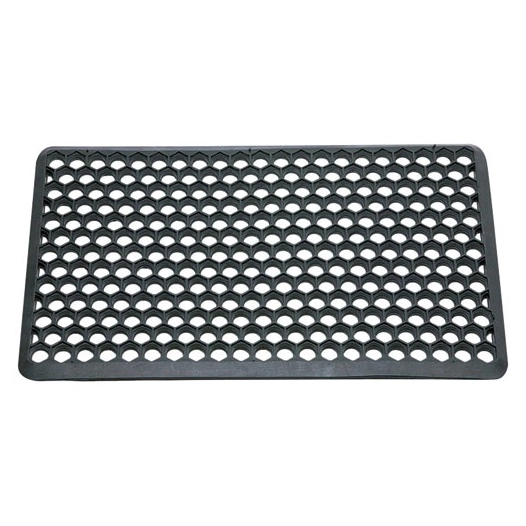 Tapis caillebotis hexagone bords biseautes 40x60cm - IDMAT