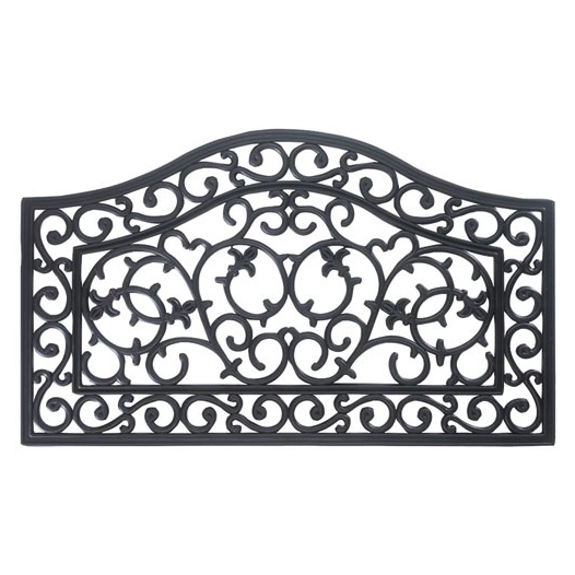 TAPIS GRILLE CAOUTC,IMITAT,FONTE 45X75 - IDMAT