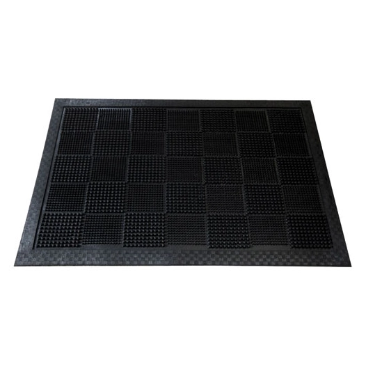 TAPIS PICOTS MIX CAOUTCHOUC 40X60 ASS, - IDMAT