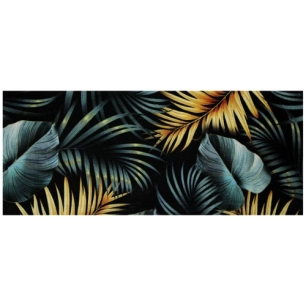 Tapis boston 50x120cm feuille gold - IDMAT