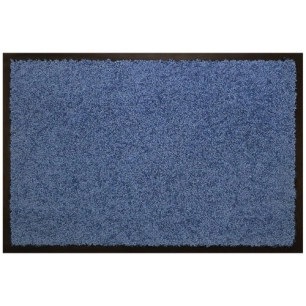 Tapis queyras 40x60 cm bleu - IDMAT