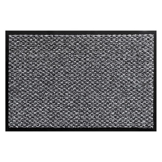 Tapis absorbant aurillac gris 60x80cm - IDMAT