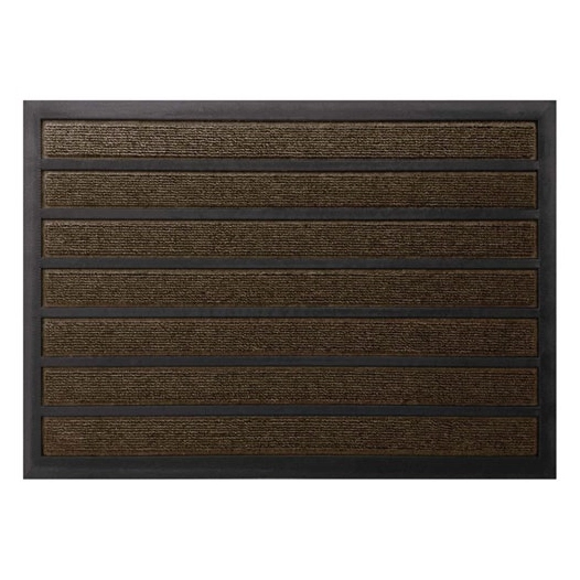 Tapis Combi'absorbant Marron 40 x 60 cm - IDMAT