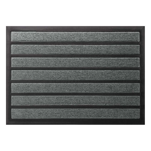 Tapis Combi'absorbant Gris 40 x 60 cm - IDMAT