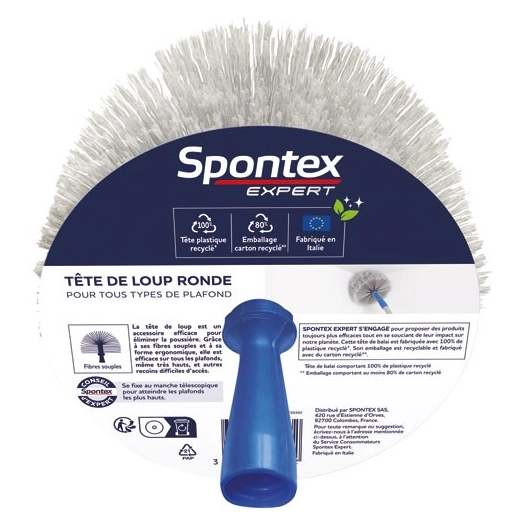 Tete de loup ronde - SPONTEX EXPERT