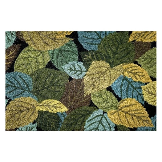 Tapis coco blanchi sur semelle latex 40x60 cm Amazonie - IDMAT