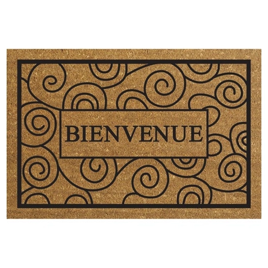 TAPIS COCO BIENVENUE 40X60CM - IDMAT