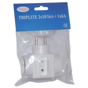 Triplite 2x16a+1x6a sc - SATIPLUGS FRANCE