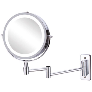 Miroir gross x3 lumineux led mural ø15 - MP GLASS