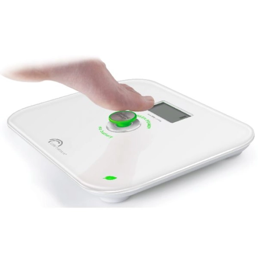 Pèse-personne Blanc - Green Power - 8154 - LITTLE BALANCE
