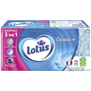 Lotus mouchoirs classic lot 12 paquets - LOTUS