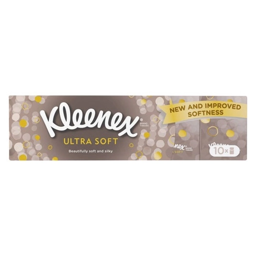 Mouchoirs ultra soft x10 étuis - KLEENEX