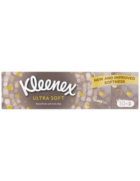Mouchoirs ultra soft x10 étuis - KLEENEX