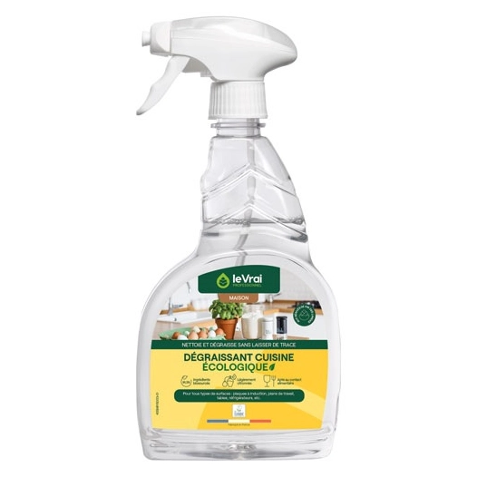 Dégraissant cuisine écologique 750ml - LE VRAI PRO MAISON