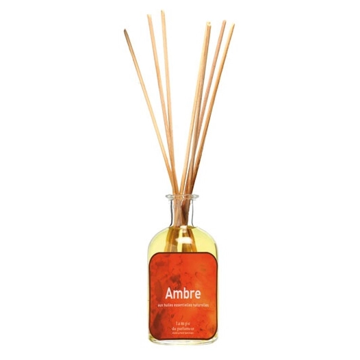 Brins de parfum bambou 100ml ambre - LAMPE DU PARFUMEUR