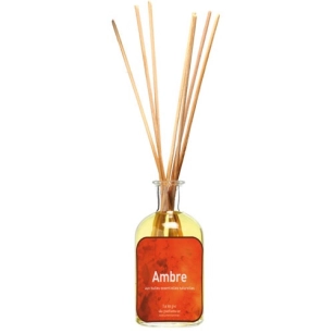 Brins de parfum bambou 100ml ambre - LAMPE DU PARFUMEUR