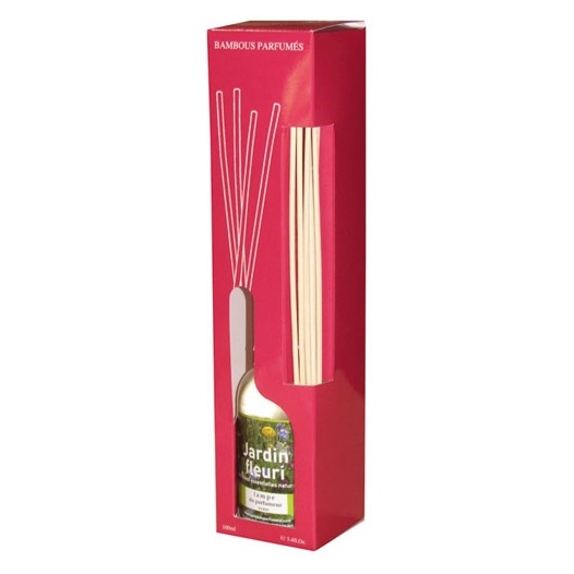 Brins de parfum bambou 100ml jardin fleuri - LAMPE DU PARFUMEUR