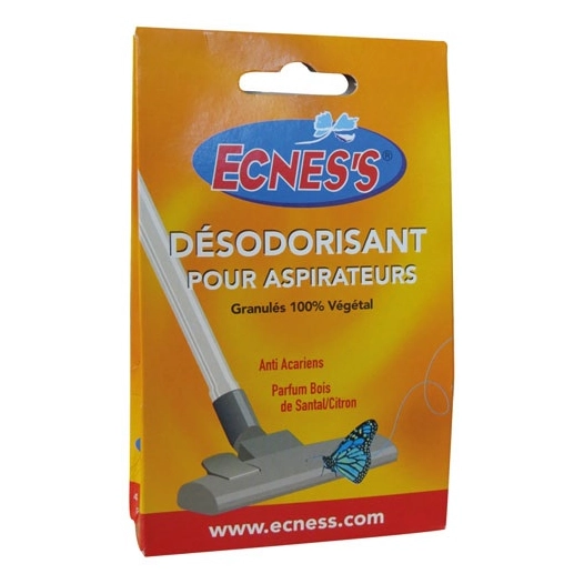 Lot de 4 sachets désodorisants pour aspirateur - ECNESS