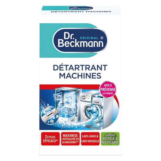 Detartrant machines a laver et lave vaisselle 2x50 gr - DR BECKMANN