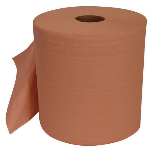 Essuie main bobine 2 plis chamois 1000 formats lot de 2 - PAPECO