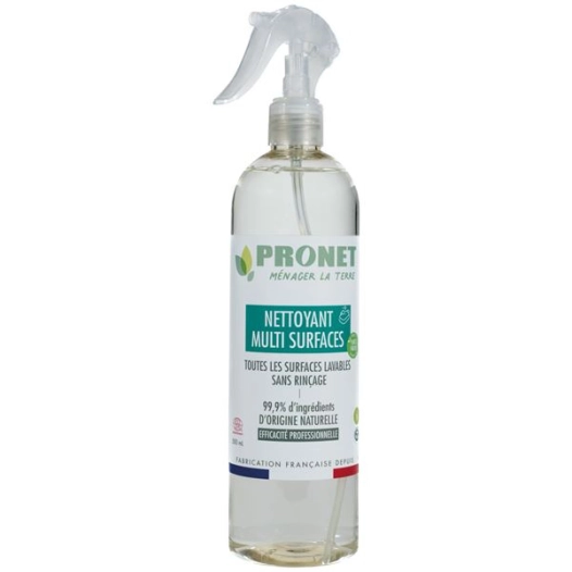 Nettoyant multi surfaces ecocert 500ml - PRONET NATURE