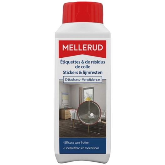 Detachant autocollant etiquette colle 0.5L - MELLERUD