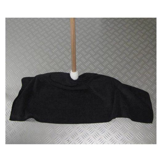 Serpilliere micro bouclette noir 40x85 s/carte - TISSAGES DE BEAULIEU