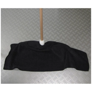 Serpilliere micro bouclette noir 40x85 s/carte - TISSAGES DE BEAULIEU