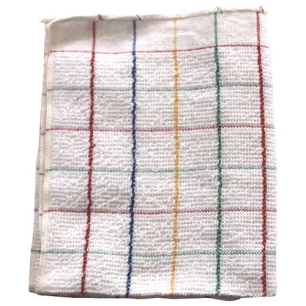 Serpillière bm blanche 50x60 - TISSAGES DE BEAULIEU