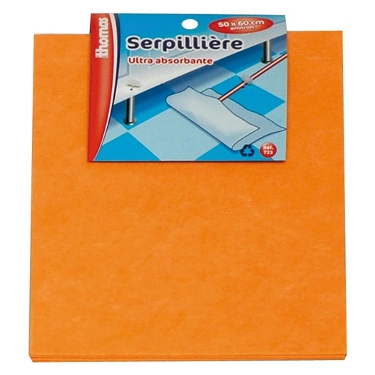 Serpillière ultra absorbante non tissée - THOMAS