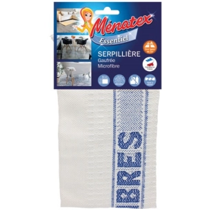 Serpillière gaufrée microfibre 45x50cm - MENATEX