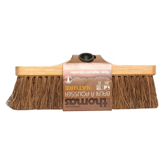 Balai a pousser fibre longue vegetale - THOMAS