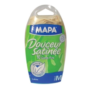 Gant latex x10 taille m 994177 - MAPA