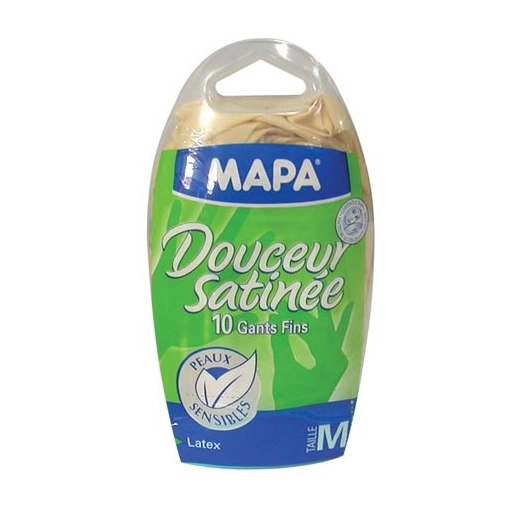 Gant latex x10 taille s 994176 - MAPA