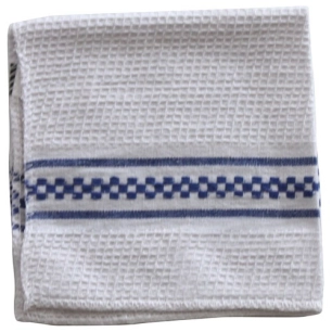 Carré nid abeille 32x34 assortis 2437 - TISSAGES DE BEAULIEU