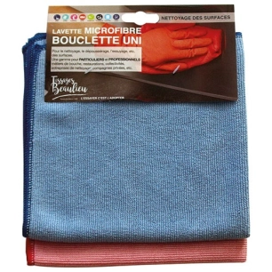 lavettes microfibre 40x40 320gr/m2 Lot de 2 - TISSAGES DE BEAULIEU