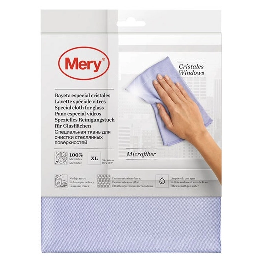 Lavette chiffon vitre microfibre 0951 - MERY