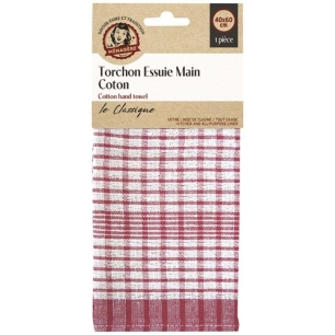 Torchon essuie main coton 40 x 60 cm - MENAGERE TRADITION
