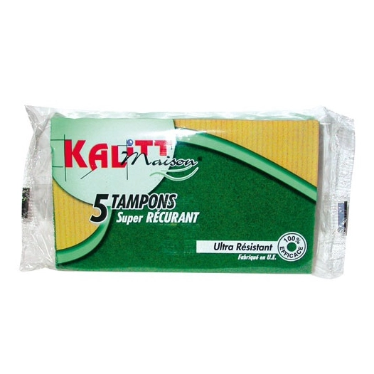 Lot de 5 éponges - KALITT MAISON