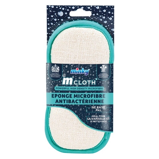 Eponge microfibre antibactérienne - MINKY