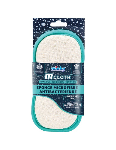 Eponge microfibre antibactérienne - MINKY