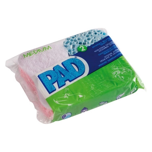 Eponge vegetale pad x2 gratt doux - PAD