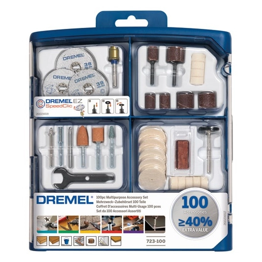 Set d'accessoires Dremel 100 pièces - DREMEL