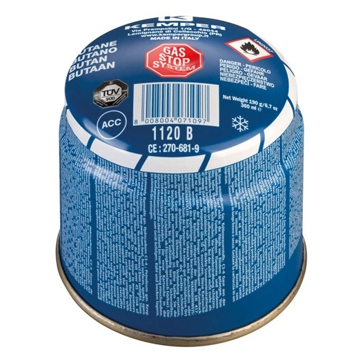 Cartouche De Gaz Butane Perçable 190 Gr, Avec Système De Sécurité STOP Gaz - AUTRE