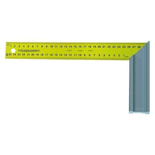 Equerre d'onglet 300mm talon aluminium - FISCHER DAREX