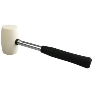 Maillet de carreleur Caoutchouc blanc diam.65mm - FISCHER DAREX