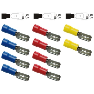 Cosses clips males assorties blister - ZENITECH